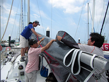 Sailing training