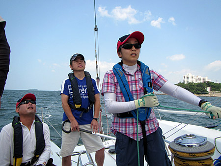 Sailing training