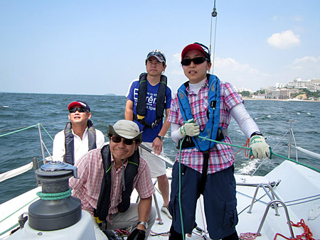 Sailing training