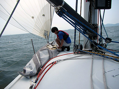 Sailing training