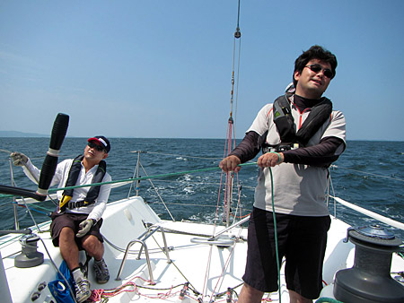 Sailing training