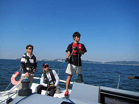 Sailing training(2014/10/18-19)