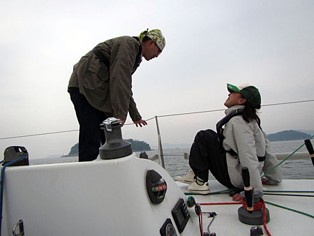 Sailing training(2015/3/29)