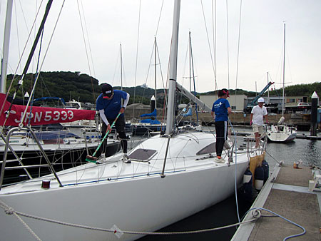 Sailing training(2015/06/07)