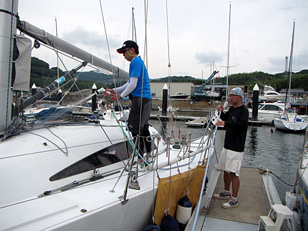 Sailing training(2015/06/14)