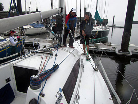 Maintenance & Sailing training(2015/07/4-5)