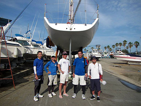 Maintenance & Sailing training(2015/07/11-12)