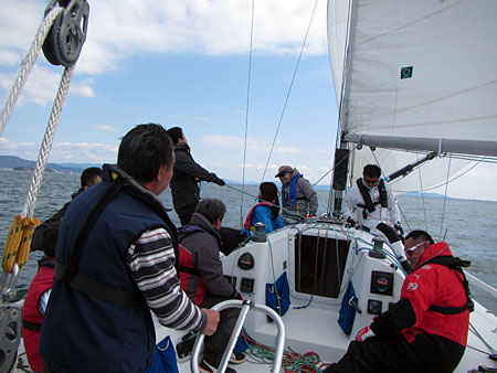 Last sailing of JUST EIGHT (2016/3/26)