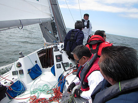 Last sailing of JUST EIGHT (2016/3/26)