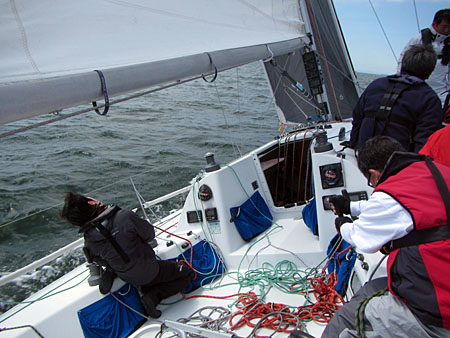 Last sailing of JUST EIGHT (2016/3/26)