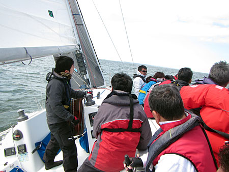 Last sailing of JUST EIGHT (2016/3/26)