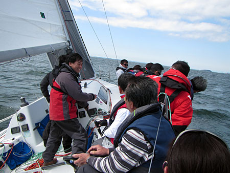 Last sailing of JUST EIGHT (2016/3/26)