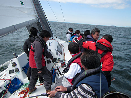 Last sailing of JUST EIGHT (2016/3/26)