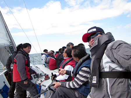 Last sailing of JUST EIGHT (2016/3/26)