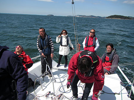 Last sailing of JUST EIGHT (2016/3/26)