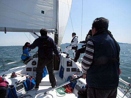 Last sailing of JUST EIGHT (2016/3/26)