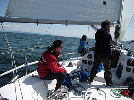 Last sailing of JUST EIGHT (2016/3/26)