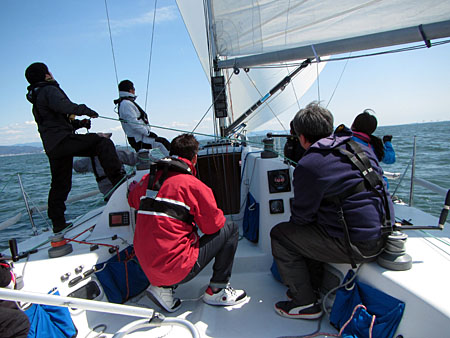Last sailing of JUST EIGHT (2016/3/26)