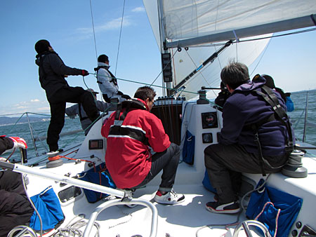 Last sailing of JUST EIGHT (2016/3/26)